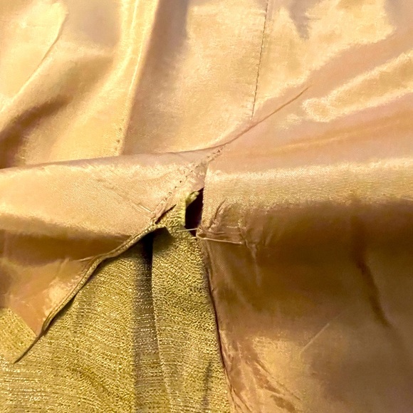 Essence plus size gold two piece suit sz18 - Picture 2 of 9